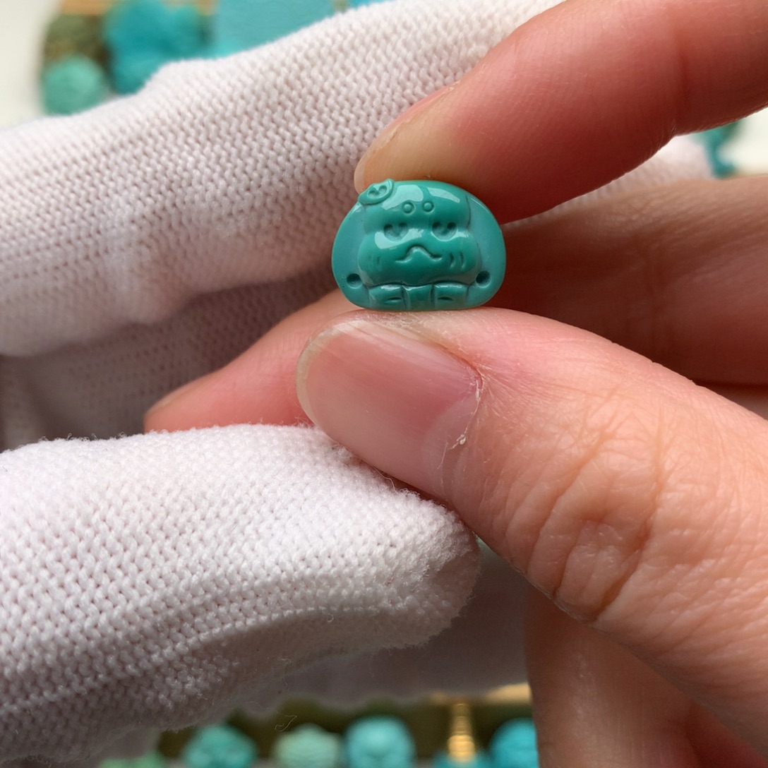 绿松石未镶嵌配饰