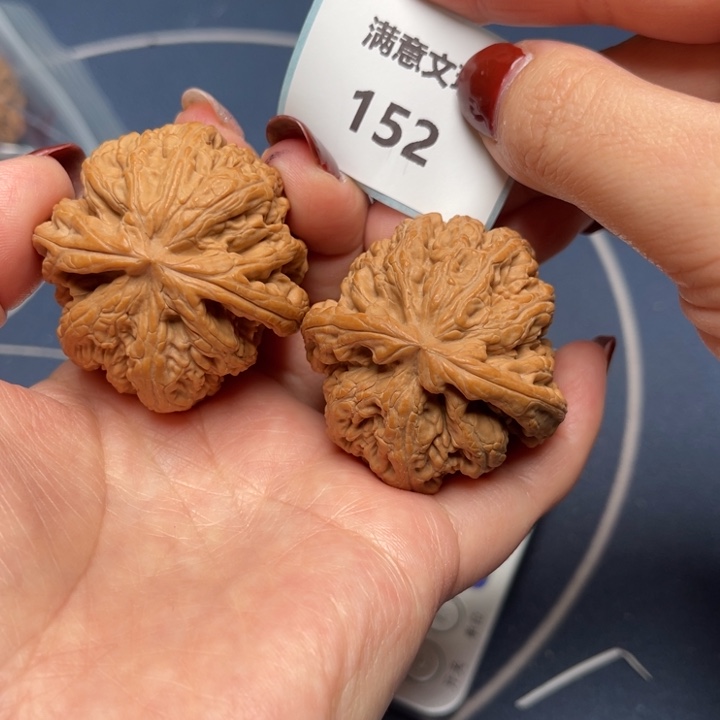 文玩核桃把件粗筋42.152