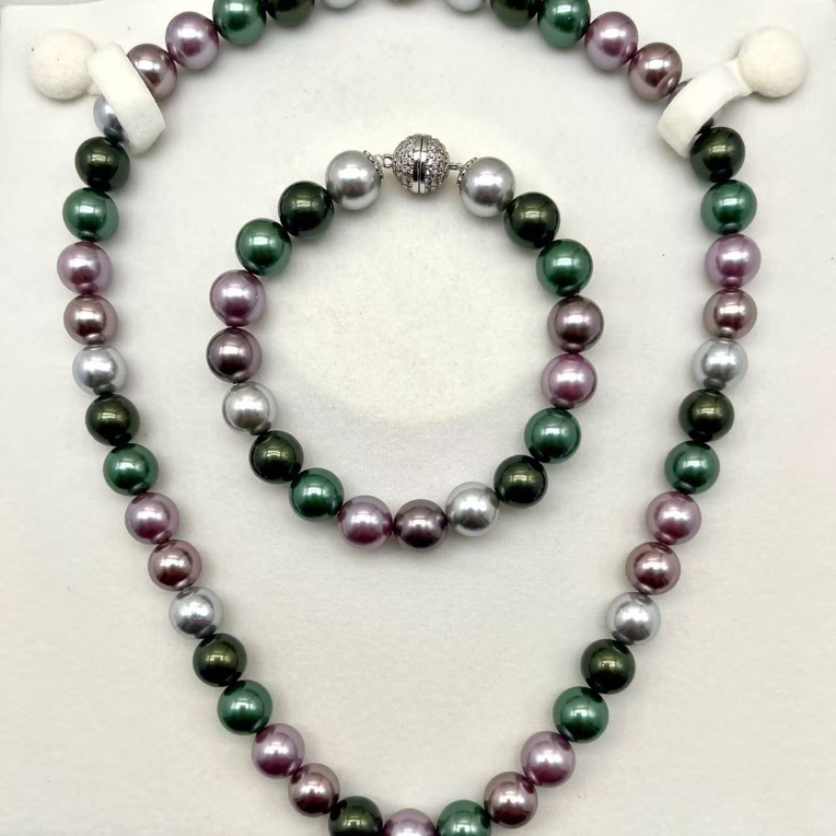 （双双专属）D2精美时尚美人珠链约10mm 多样性发货