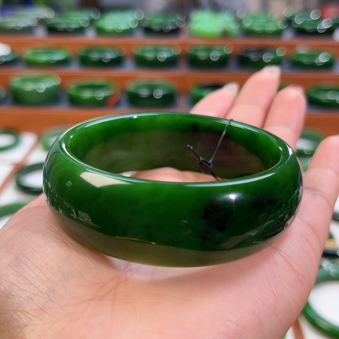 未镶嵌手镯和田玉5758