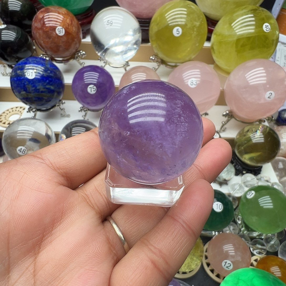 水晶未镶嵌珠宝半成品