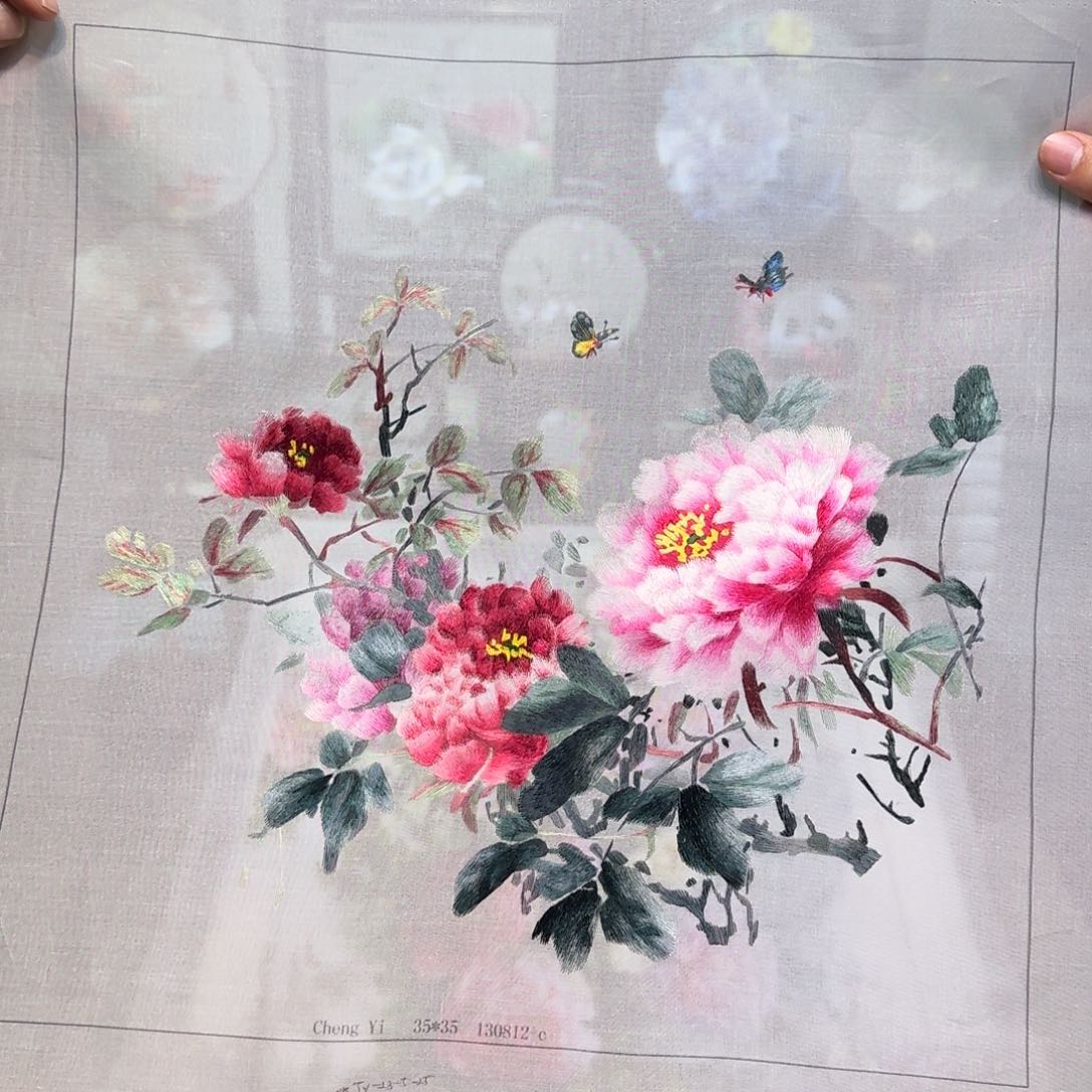 刺绣刺绣工艺精湛