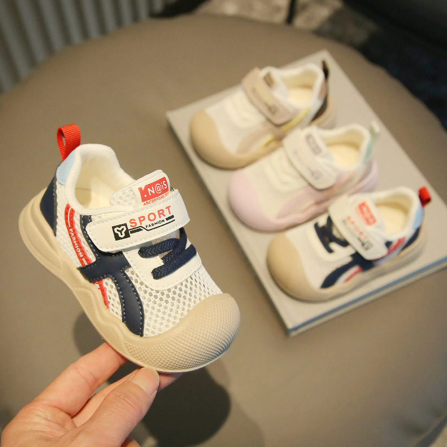 2025新款婴幼儿学步鞋男宝宝鞋春夏网鞋婴儿鞋软底防滑女童机能鞋