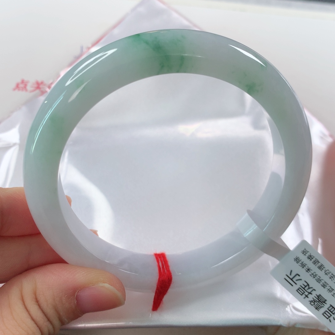 未镶嵌手镯翡翠61-62圈214