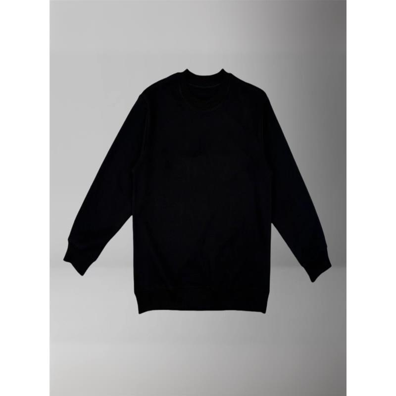 【21号链接】休闲情侣黑色宽松卫衣百搭设计师8825