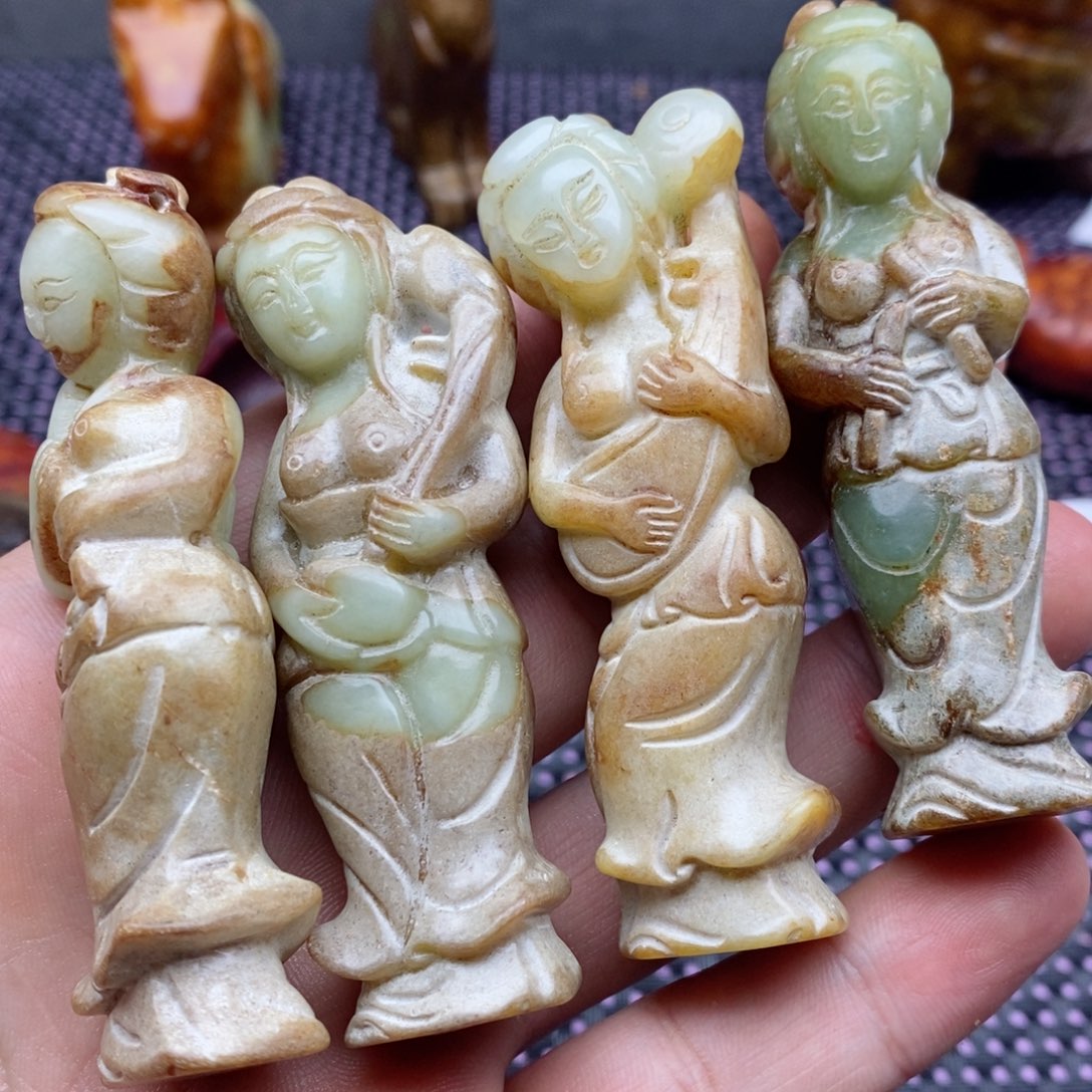 蛇纹石玉颈饰未镶嵌✨****✨