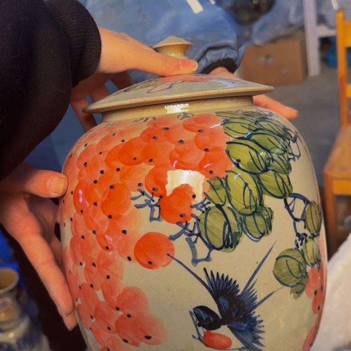 瓷片景德镇陶瓷手工手绘
