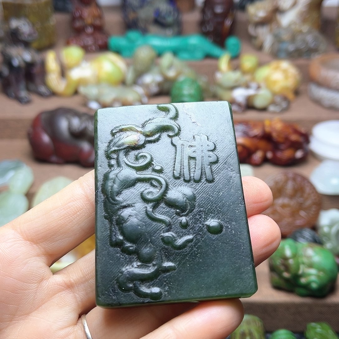 白玉菩提吊坠118。。