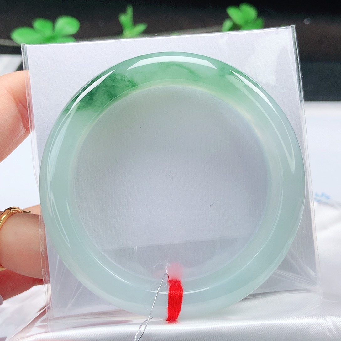 未镶嵌手镯翡翠57➕圈