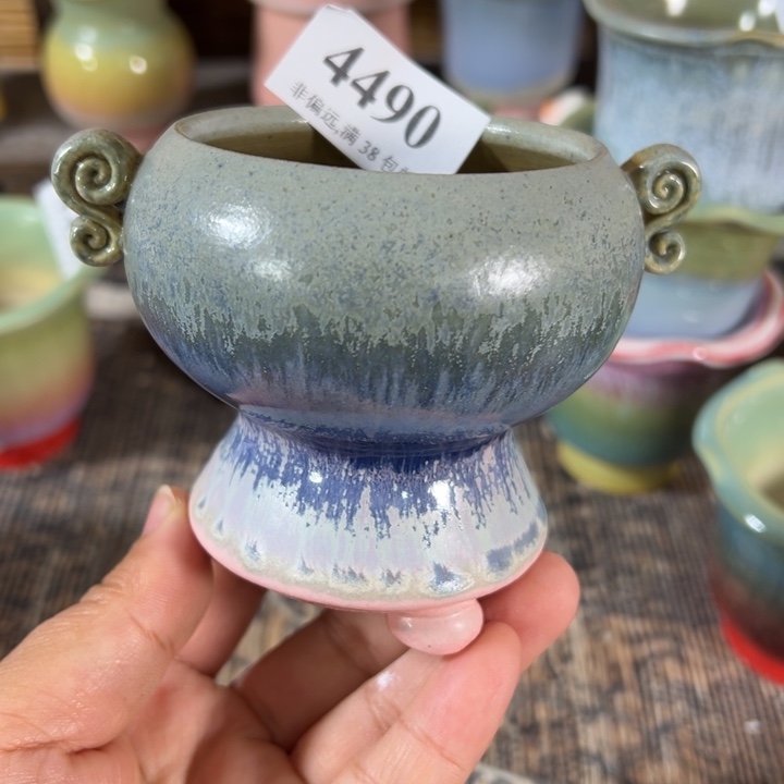 口6高8 手工花盆满30包邮