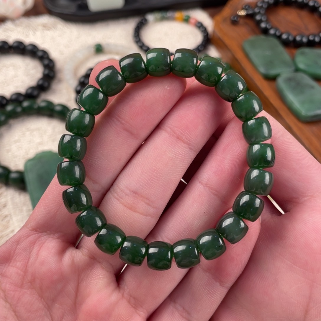 未镶嵌手串和田玉