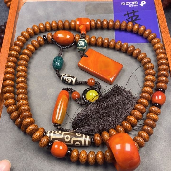 星月菩提吊坠星月