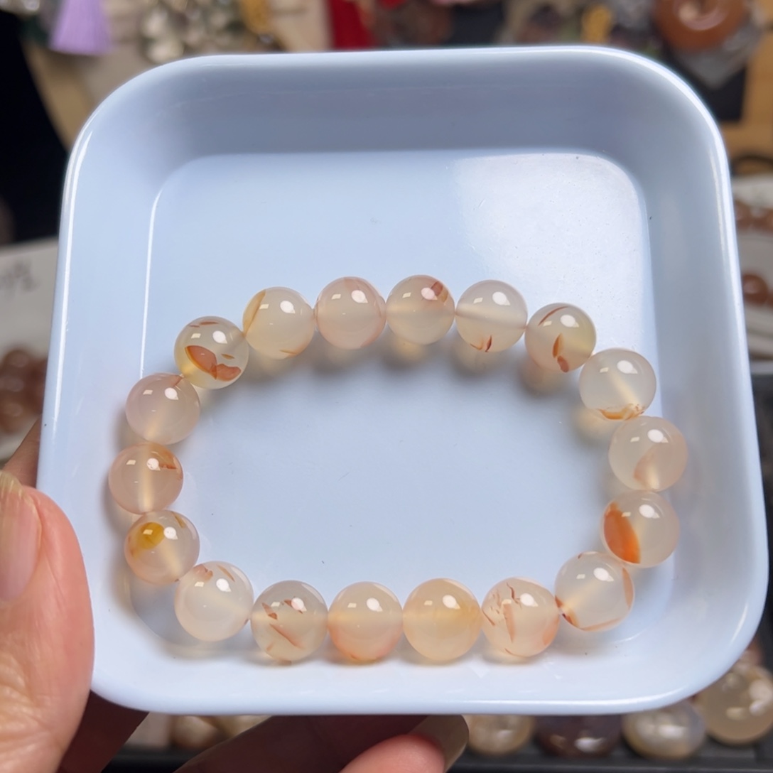 未镶嵌玛瑙/玉髓珠宝半成品