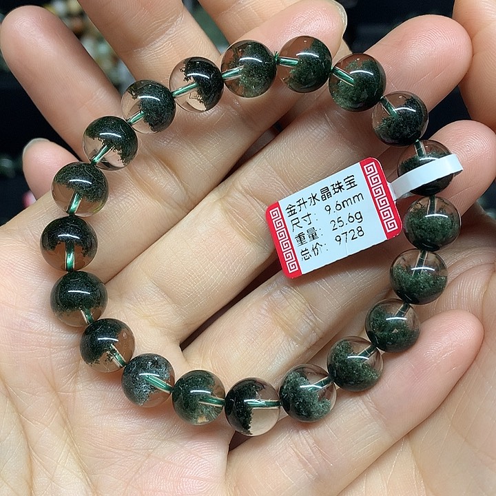 水晶手串未镶嵌天然水晶