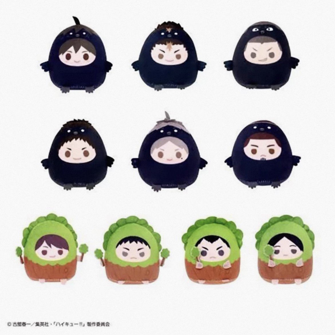 大清仓 【正版日谷】排球少年动物园团子 第2弹 盲盒