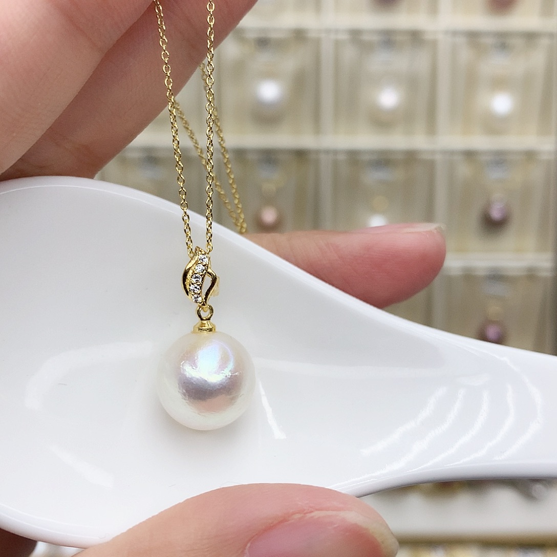 淡水珍珠颈饰合金