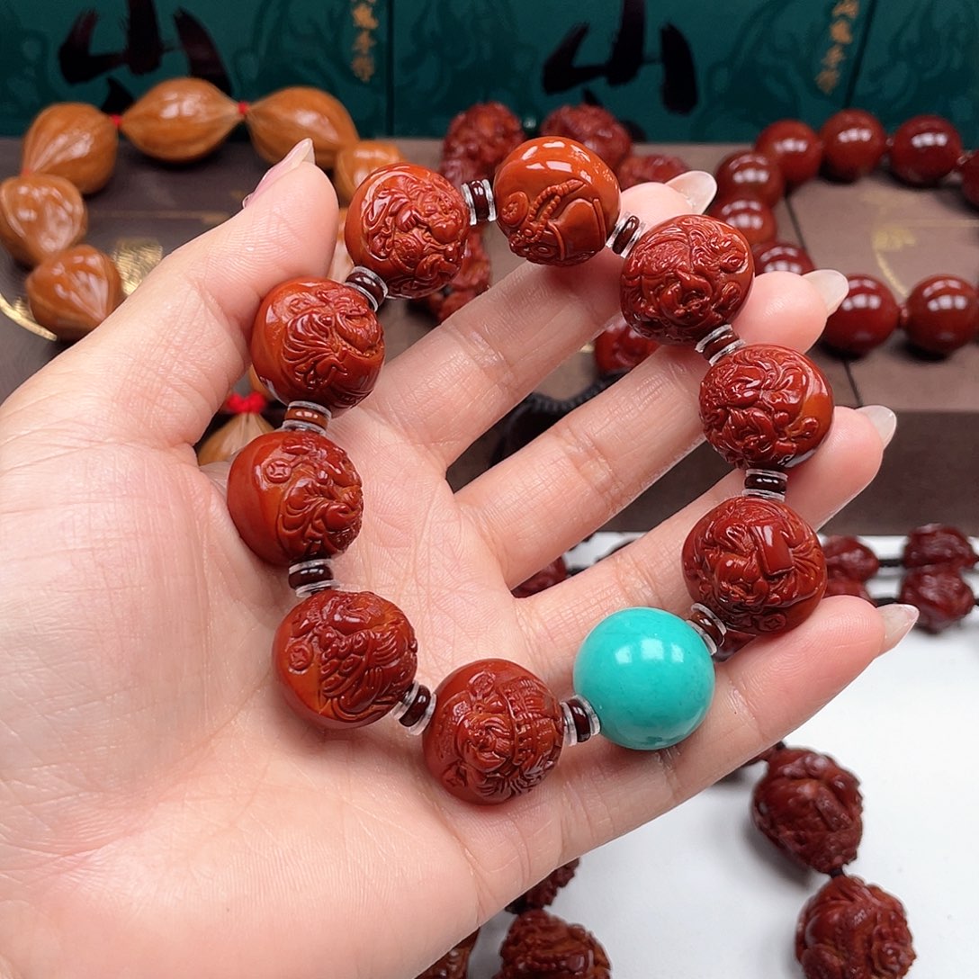 橄榄核手串漫****?财神手串