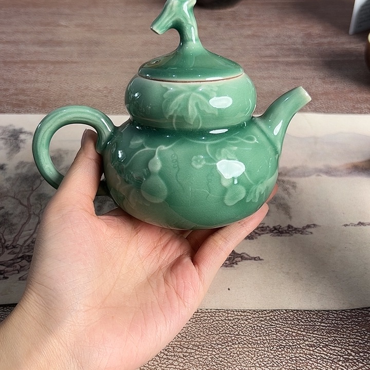 小米茶器龙泉青瓷
