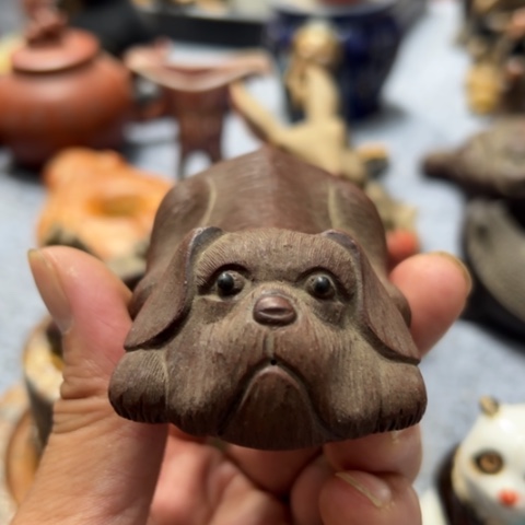 紫砂摆件陶瓷制品