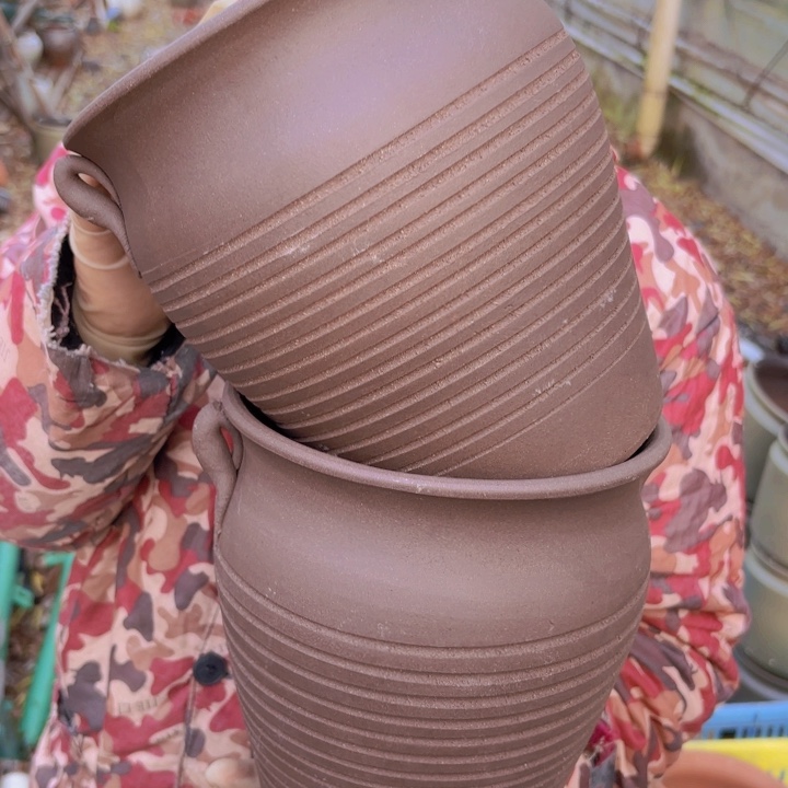 花盆 透气 紫砂 口径 18高度21