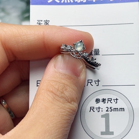 翡翠颈饰未镶嵌戒指