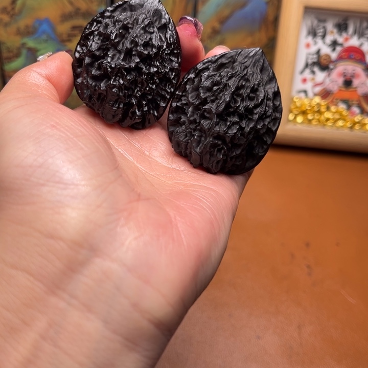 核桃地闷文玩手把件福利 3 官帽