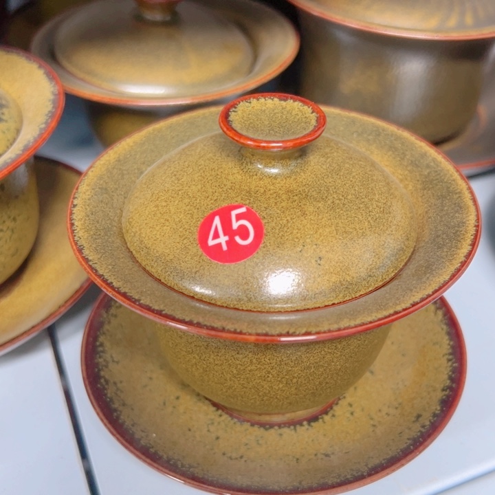 杯汝瓷原产地生产瑕品