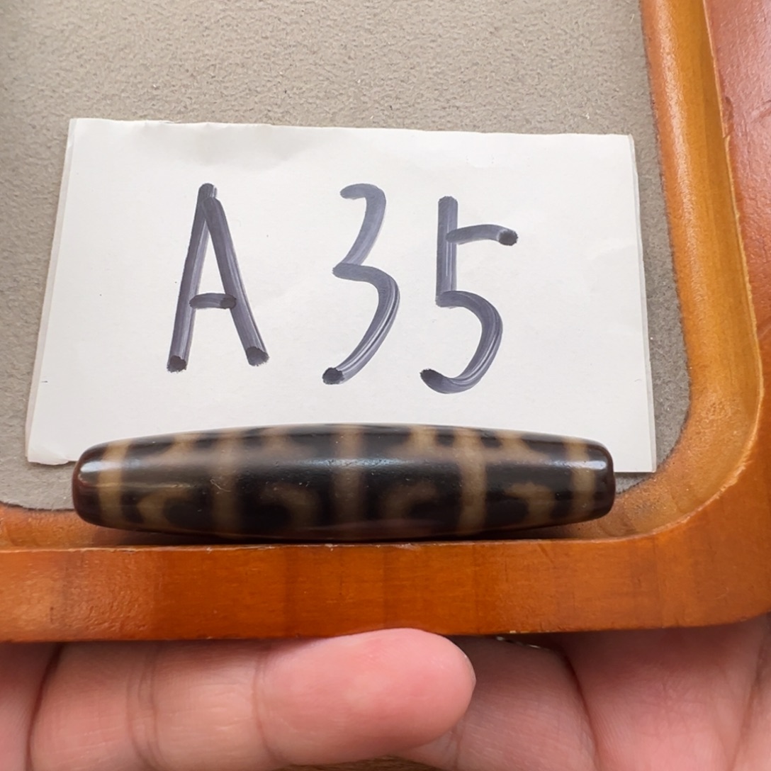 玛瑙/玉髓未镶嵌颈饰黑金台工九眼福利