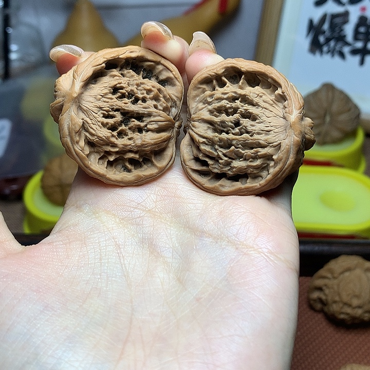 吊坠文玩核桃蛇头