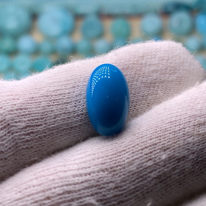 绿松石未镶嵌戒面