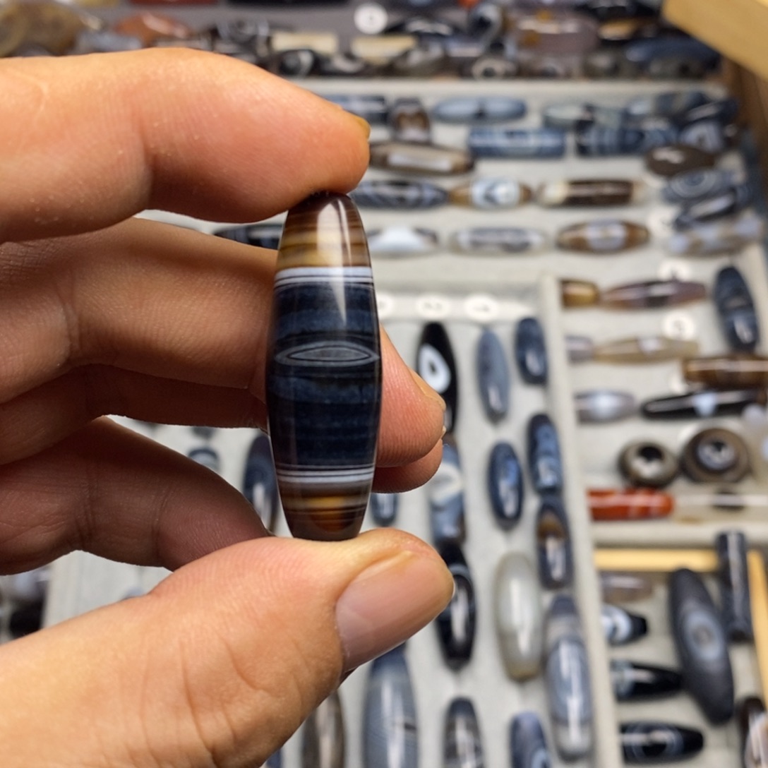 未镶嵌玛瑙/玉髓珠宝半成品