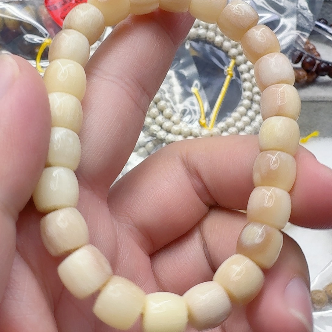 星月菩提手串14三花单圈9×8直切