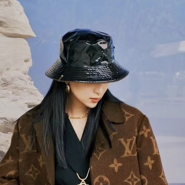 未使用 LouisVuitton/路易威登 路易威登黑色渔夫帽