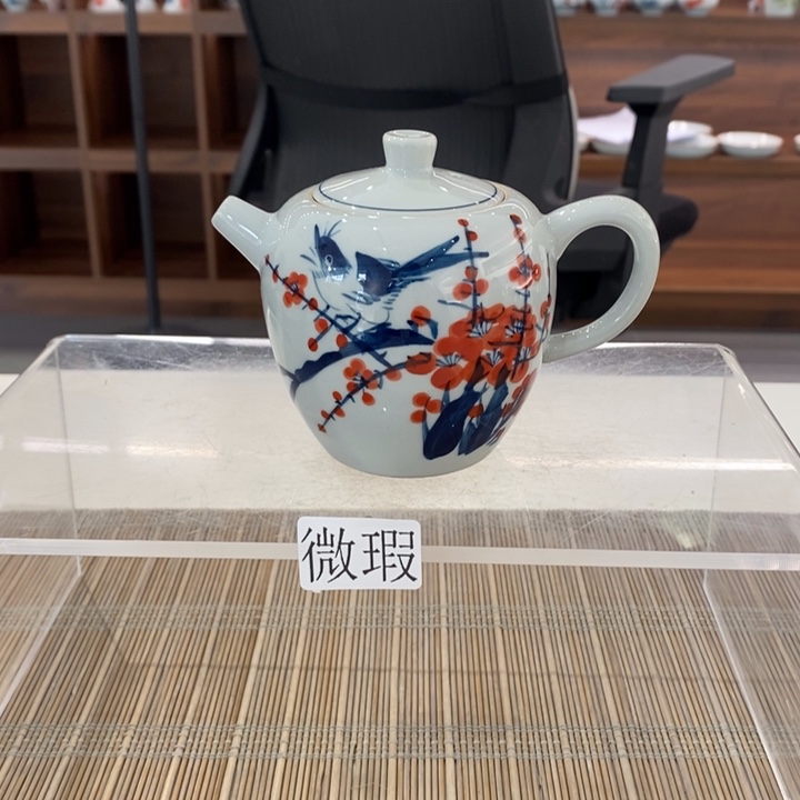 釉下老陶泥手工绘制