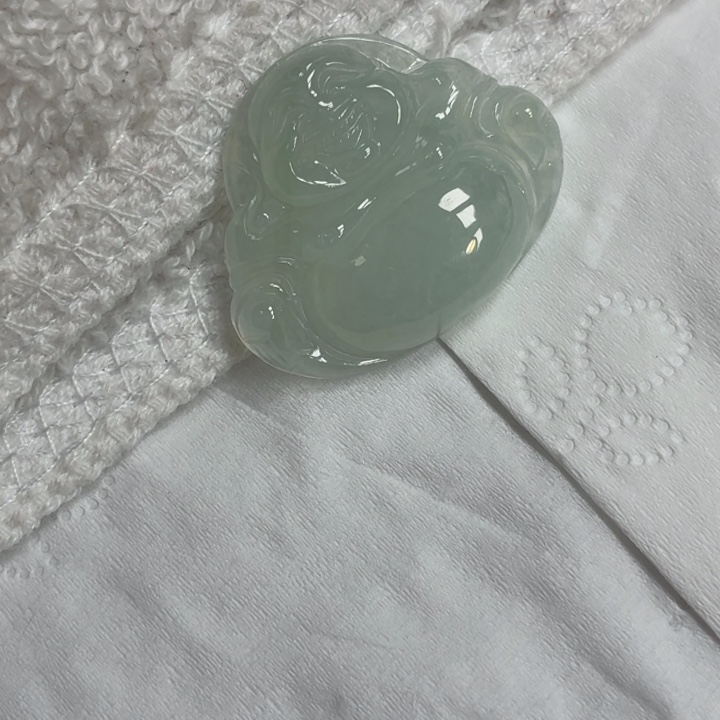 翡翠未镶嵌颈饰翡翠天然A货佛公