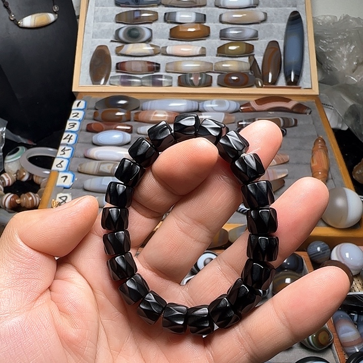 玛瑙/玉髓未镶嵌手串