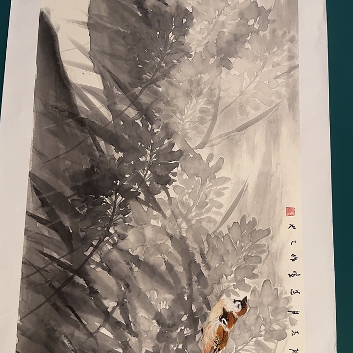 国画董老师作品画作