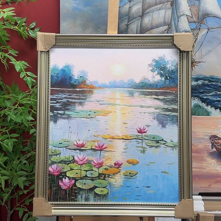 油画5868油画作品入选全国美展