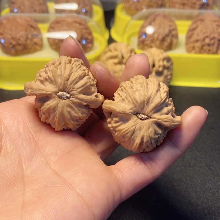 文玩核桃吊坠狮子
