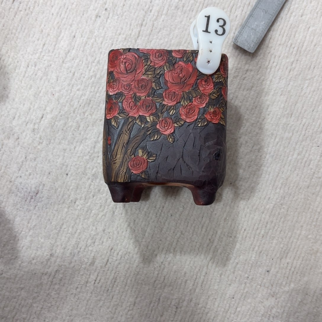 春***、花盆紫砂陶瓷多肉花盆微瑕