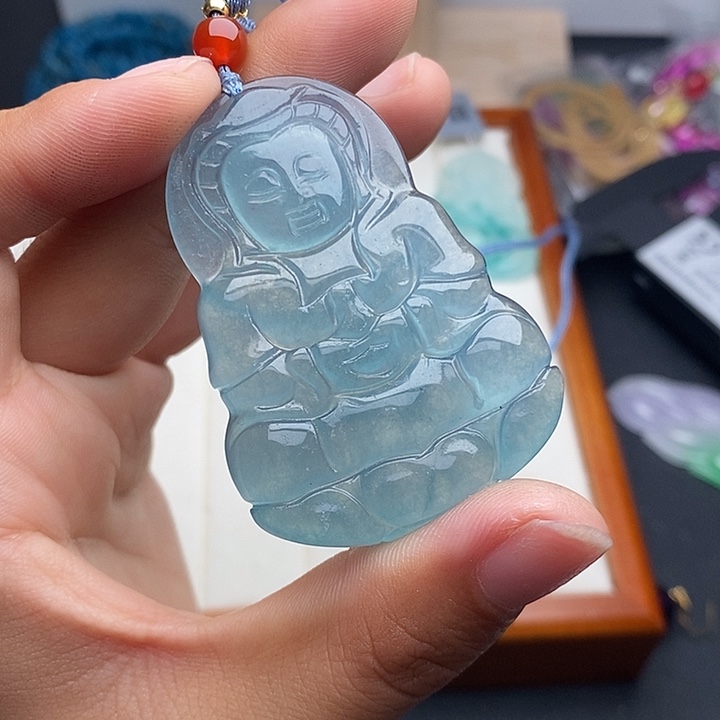 翡翠未镶嵌颈饰352手串