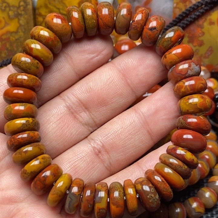 玛瑙/玉髓手串未镶嵌