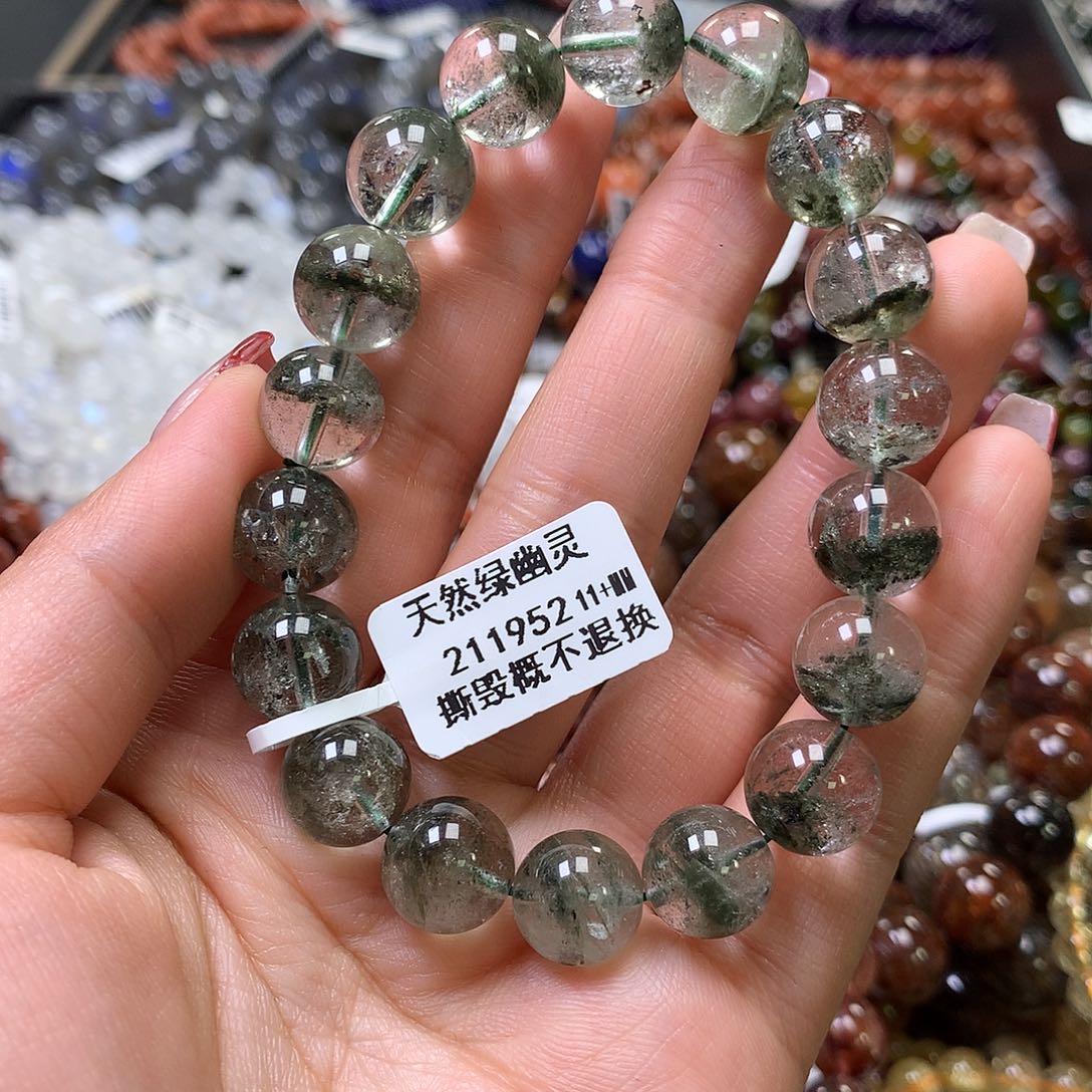 水晶手链未镶嵌，