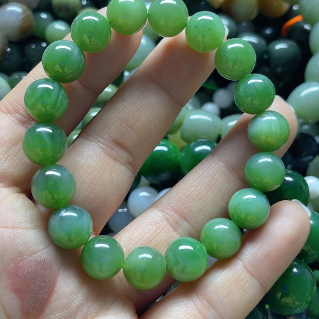 和田玉手链未镶嵌