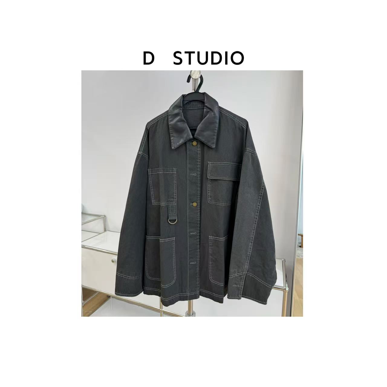 D STUDIO 工装多口袋夹克外套 D2023