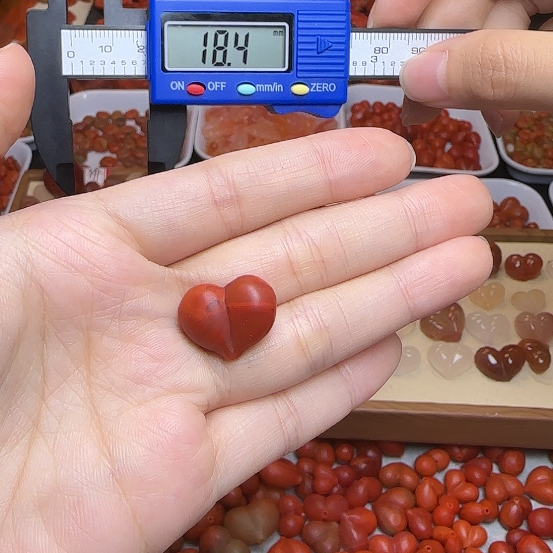 南红玛瑙未镶嵌吊坠(不含链)