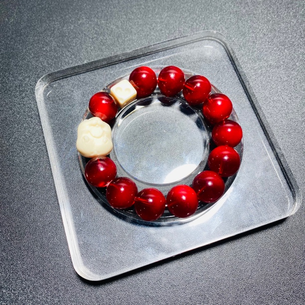 琉璃珠手工diy串珠 