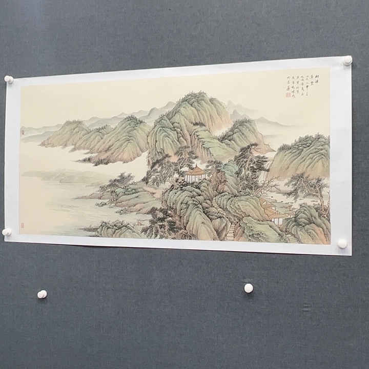 国画书画作品多次