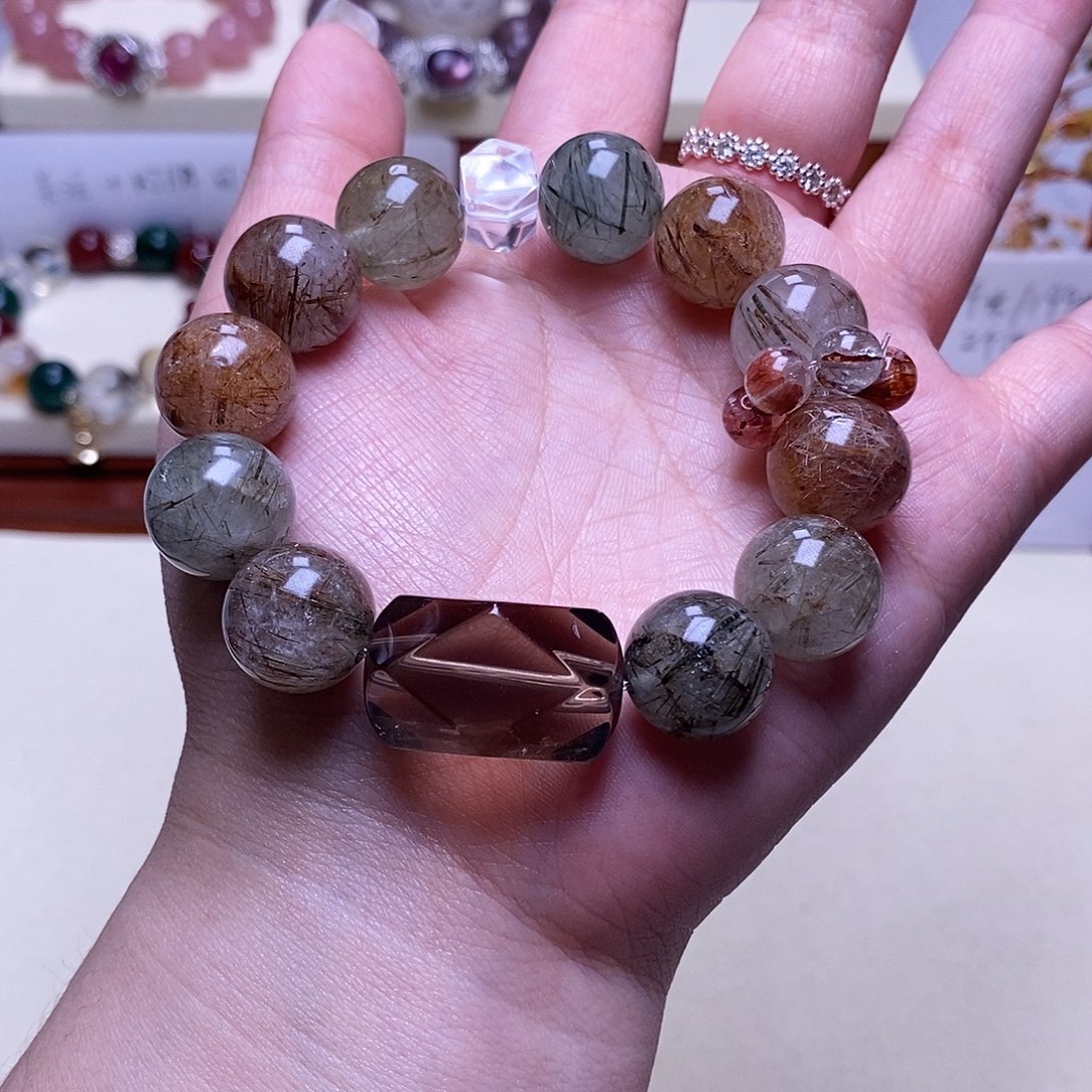 S***q白玉菩提吊坠手串