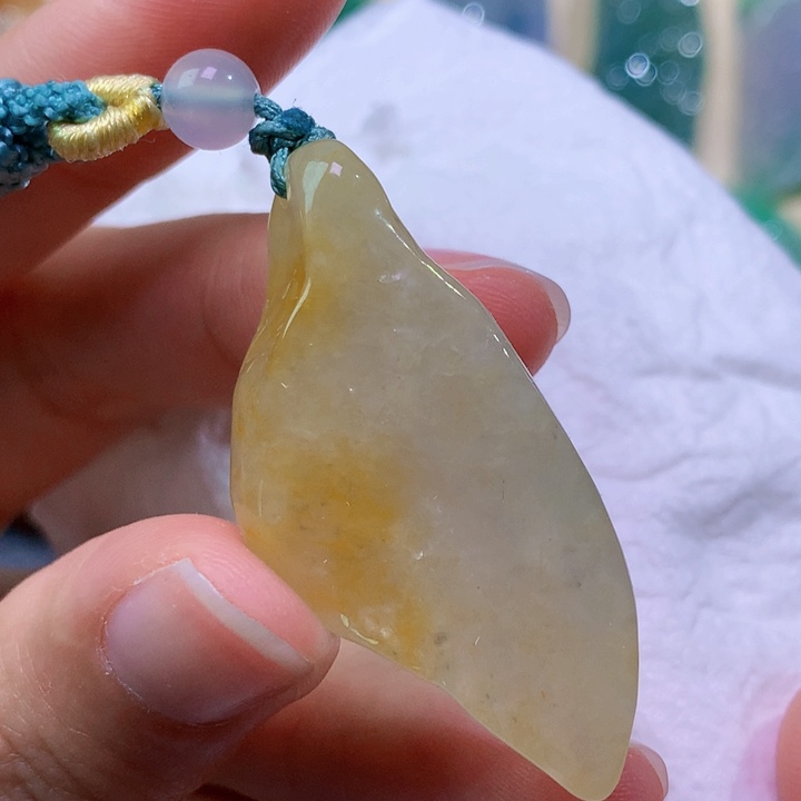 翡翠未镶嵌吊坠(不含链) 5612